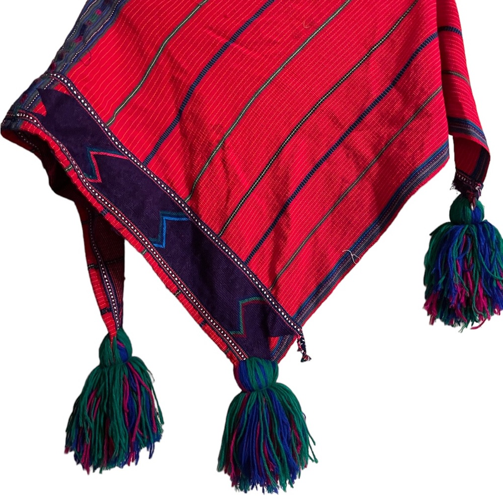 Guatemalan shawl ethnic, tribal, boho cool colorful Shawl Mexican inspired